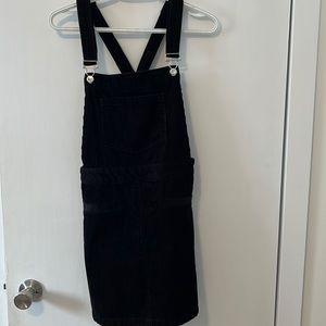 Velvet Overall Dress